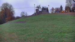 Otočná kamera na sjezdovce