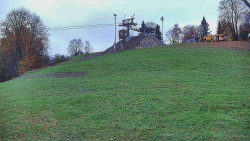 Otočná kamera na sjezdovce