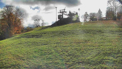 Otočná kamera na sjezdovce