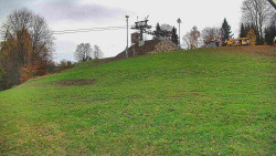 Otočná kamera na sjezdovce