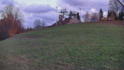 Otočná kamera na sjezdovce