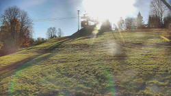 Otočná kamera na sjezdovce