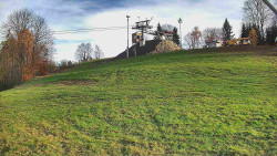 Otočná kamera na sjezdovce