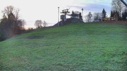 Otočná kamera na sjezdovce