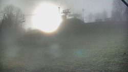 Otočná kamera na sjezdovce