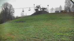 Otočná kamera na sjezdovce