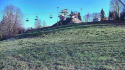 Otočná kamera na sjezdovce