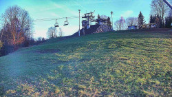 Otočná kamera na sjezdovce