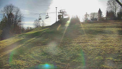 Otočná kamera na sjezdovce