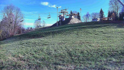 Otočná kamera na sjezdovce