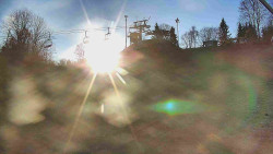 Otočná kamera na sjezdovce