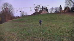 Otočná kamera na sjezdovce