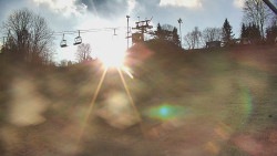 Otočná kamera na sjezdovce