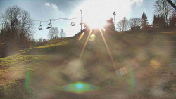 Otočná kamera na sjezdovce