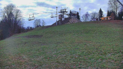 Otočná kamera na sjezdovce