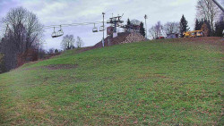 Otočná kamera na sjezdovce