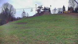 Otočná kamera na sjezdovce