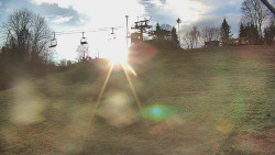 Otočná kamera na sjezdovce