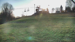 Otočná kamera na sjezdovce