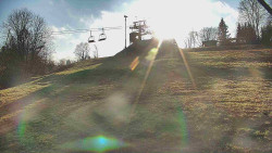 Otočná kamera na sjezdovce