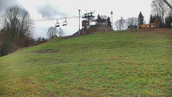 Otočná kamera na sjezdovce