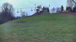 Otočná kamera na sjezdovce