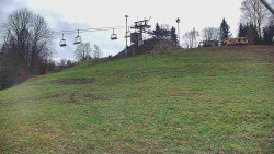 Otočná kamera na sjezdovce