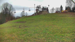 Otočná kamera na sjezdovce