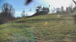 Otočná kamera na sjezdovce