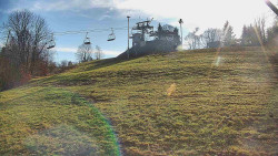 Otočná kamera na sjezdovce