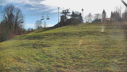 Otočná kamera na sjezdovce