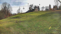 Otočná kamera na sjezdovce