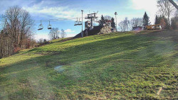 Otočná kamera na sjezdovce