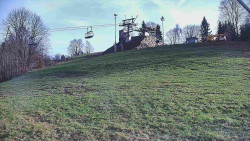 Otočná kamera na sjezdovce