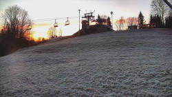 Otočná kamera na sjezdovce