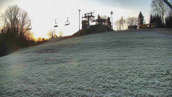 Otočná kamera na sjezdovce