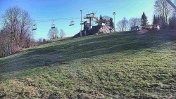 Otočná kamera na sjezdovce