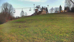 Otočná kamera na sjezdovce