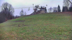 Otočná kamera na sjezdovce