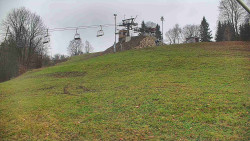 Otočná kamera na sjezdovce