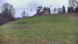 Otočná kamera na sjezdovce