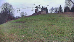 Otočná kamera na sjezdovce