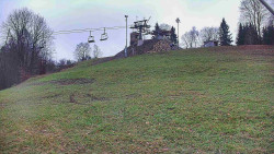 Otočná kamera na sjezdovce