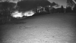 Otočná kamera na sjezdovce