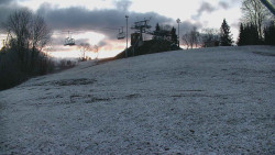 Otočná kamera na sjezdovce