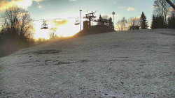 Otočná kamera na sjezdovce