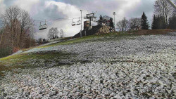 Otočná kamera na sjezdovce