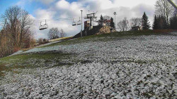 Otočná kamera na sjezdovce