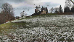 Otočná kamera na sjezdovce