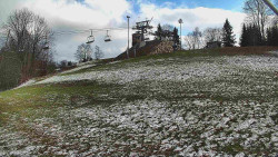 Otočná kamera na sjezdovce